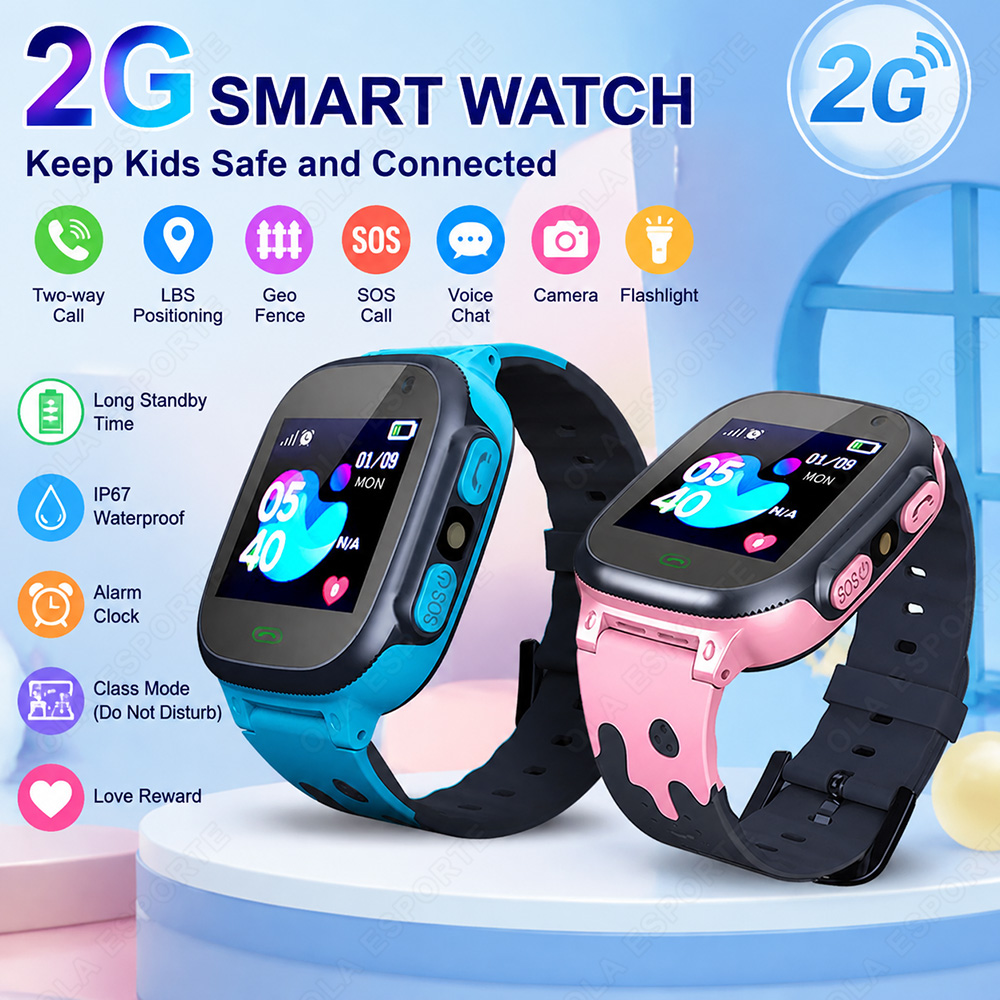 Smartwatch Watches For Kid Boy With Gps - New Kids Smart Watch Child HD