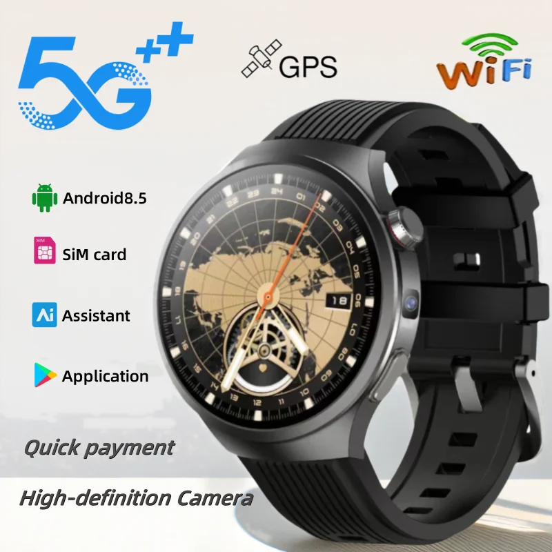 Heart Rate Gps Watch - VP30 Smart Watch 4G/5G Android Smartwatch