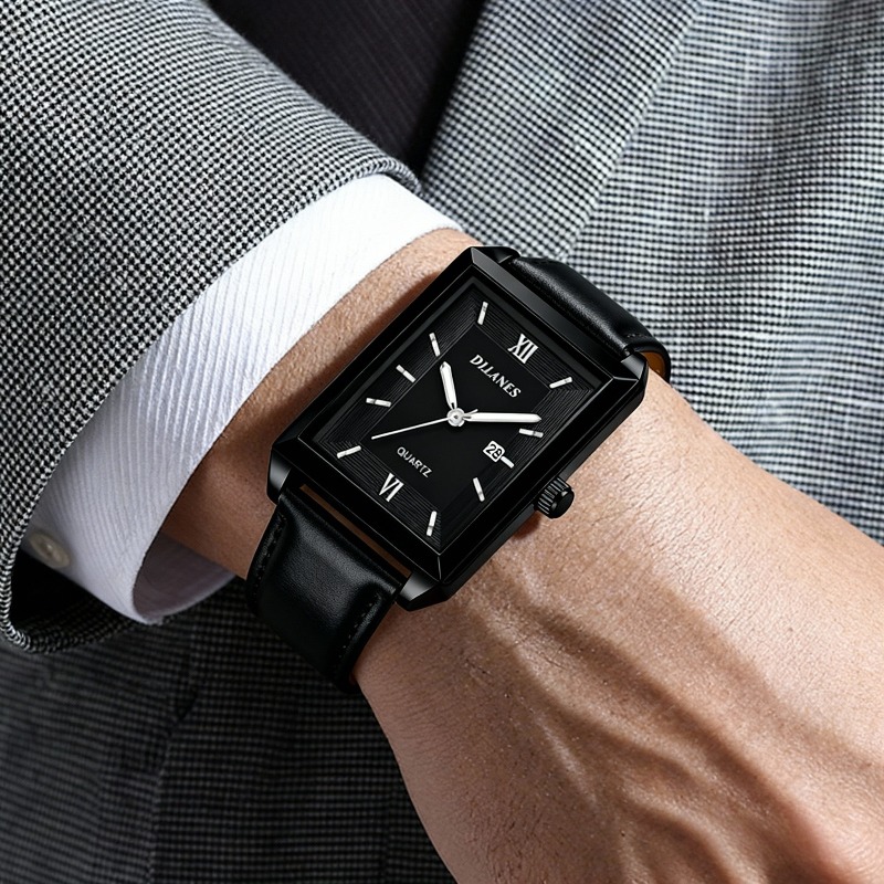 Smartwatch Watches For Men Brands - Casual Leather Men's Watches Fashion Square