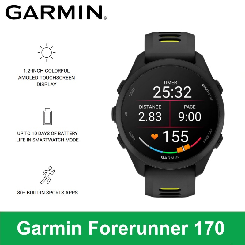 Garmin Forerunner 170 Smartwat - Timex Watches Smartwatch 评论和价格