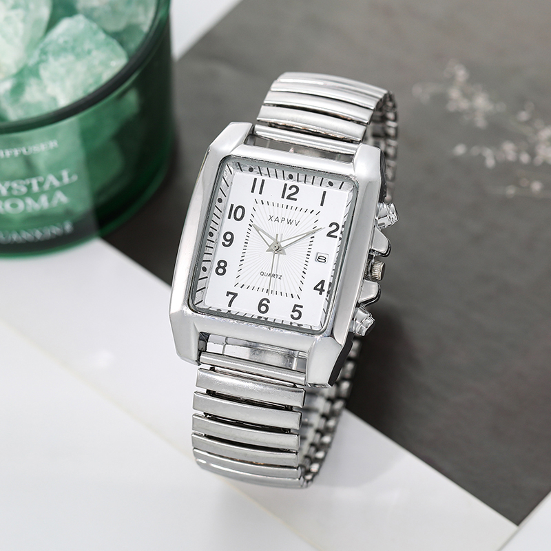 Square Men's Watch Elastic Ban - Watch Winder Single 评论和价格