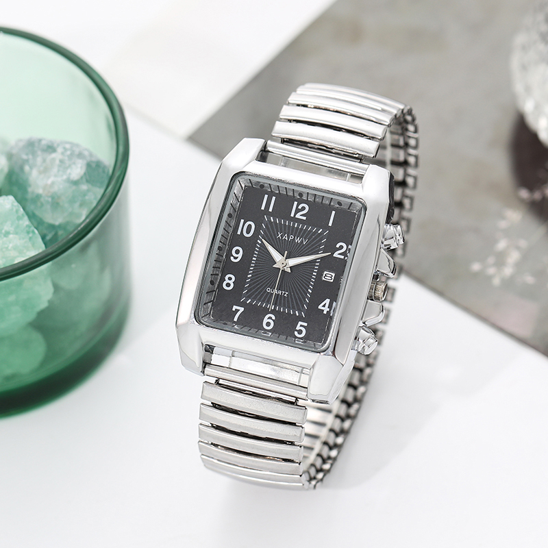 Square Men's Watch Elastic Ban - Watch Winder Single 评论和价格