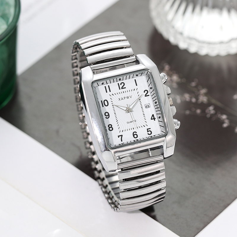 Square Men's Watch Elastic Ban - Watch Winder Single 评论和价格