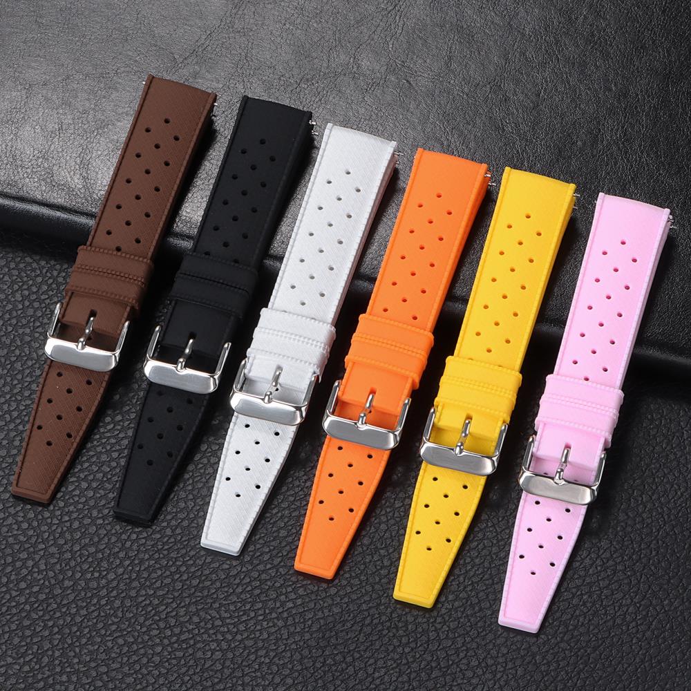 Tropical Silicone Watch Band 1 - Citizen Watches Smartwatch 评论和价格