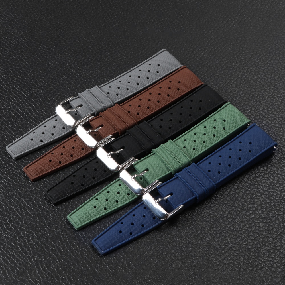 Tropical Silicone Watch Band 1 - Citizen Watches Smartwatch 评论和价格