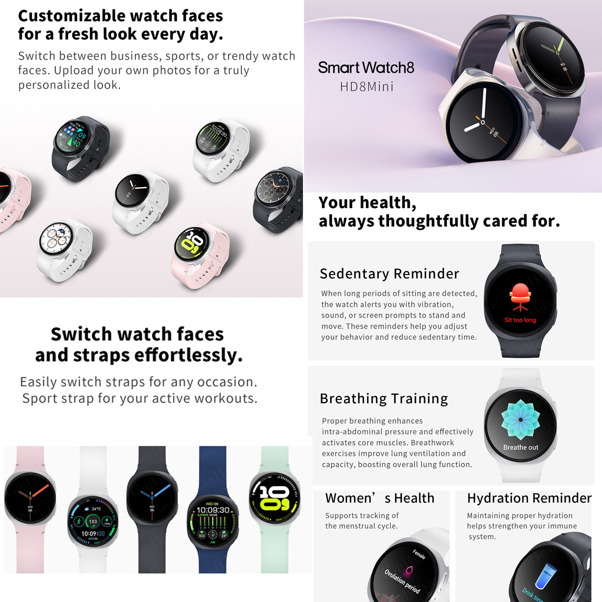 2026 New Watches 8 Mini GPS Tr - Heart Rate Gps Watch 评论和价格