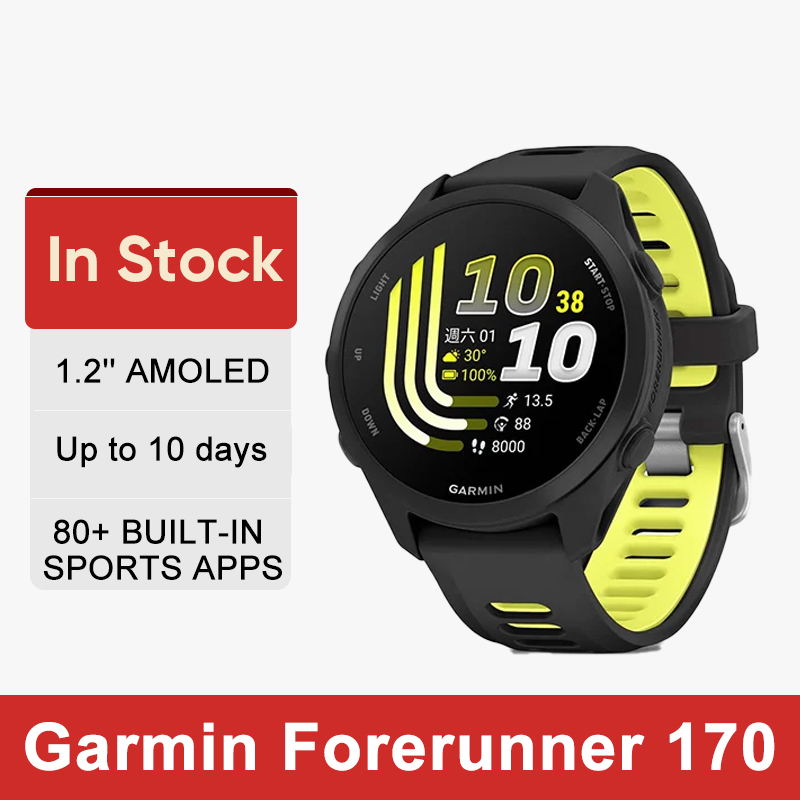 Garmin Forerunner 170 1.2'' AM - Timex Watches Smartwatch 评论和价格