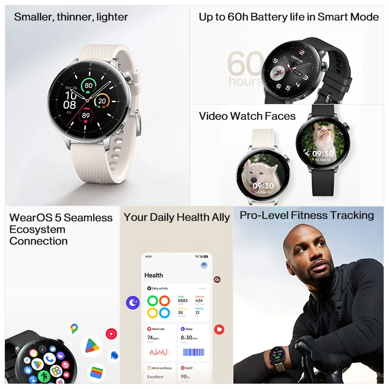 Global Version OnePlus Watch 3 - Heart Rate Gps Watch 评论和价格