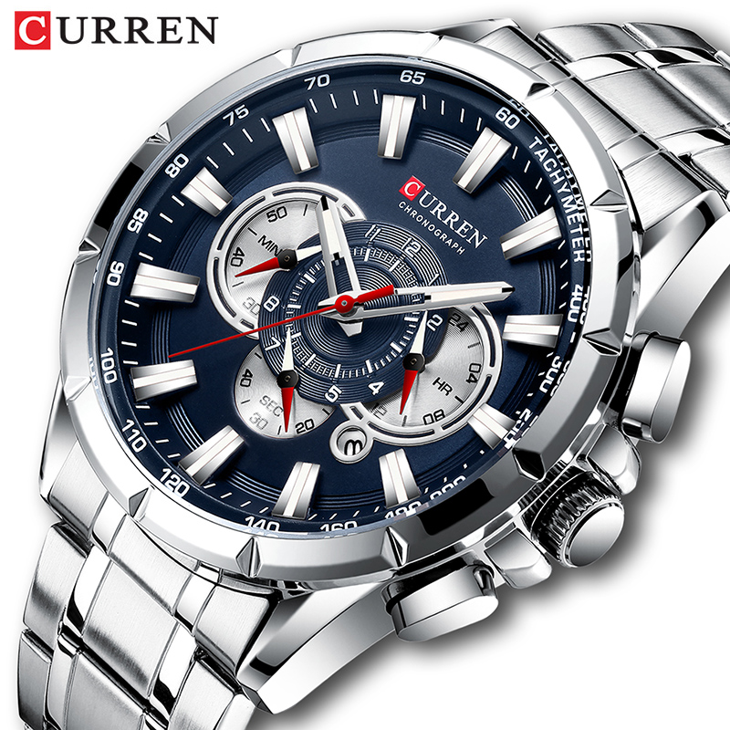 CURREN Wrist Watch Men Waterpr - Smartwatch Watches For Men Brands 评论和价格