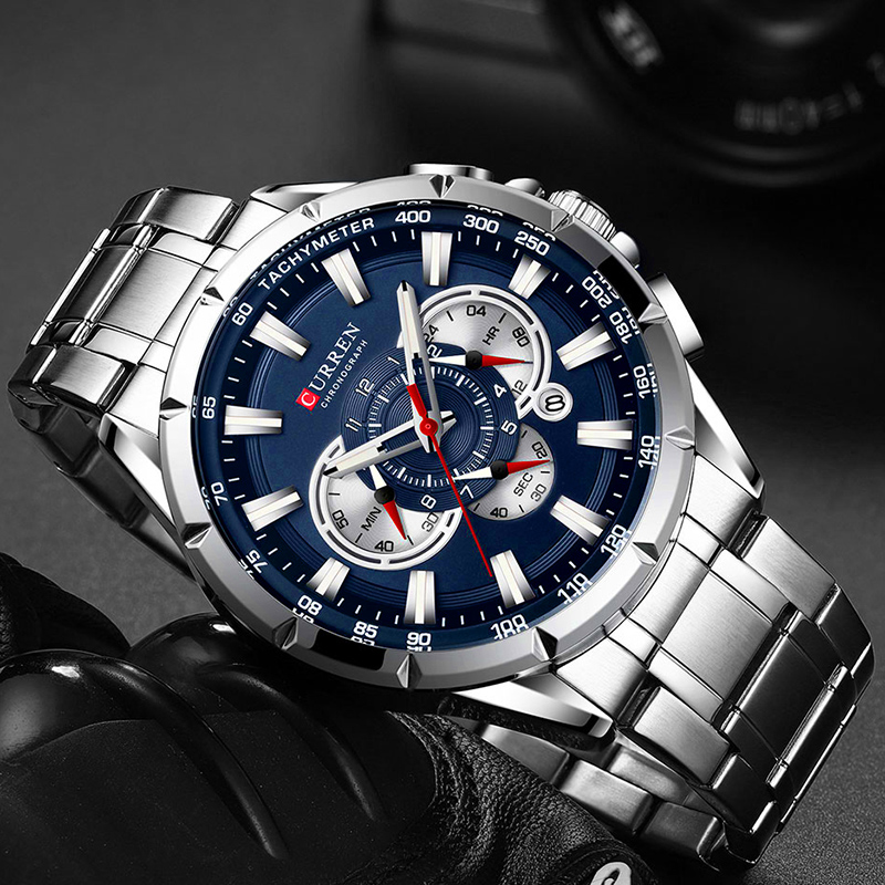 CURREN Wrist Watch Men Waterpr - Smartwatch Watches For Men Brands 评论和价格