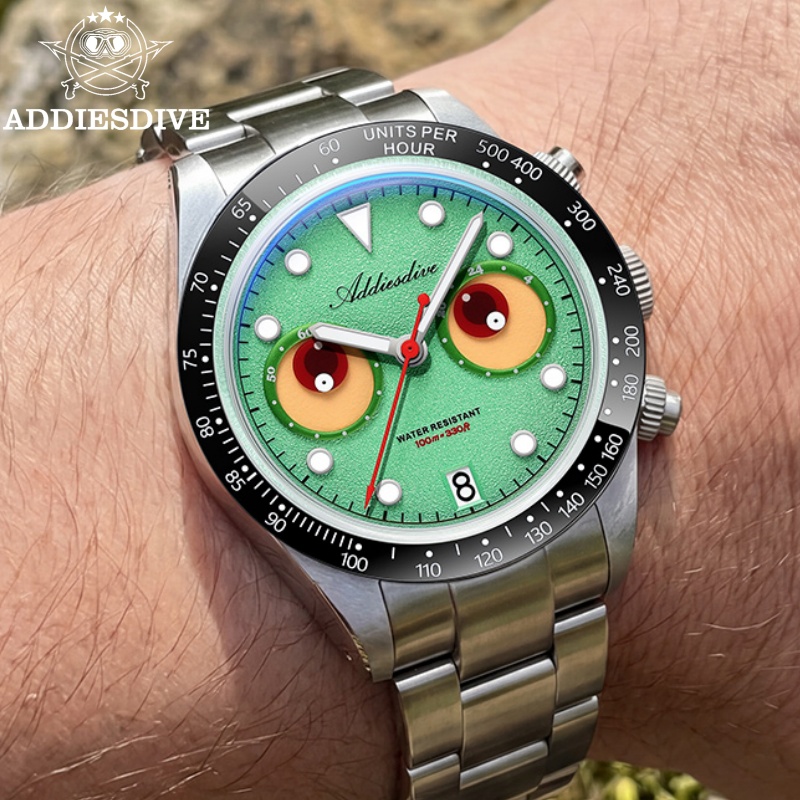 ADDIESDIVE Top Brand Men's Lum - Watch Crown Pusher 评论和价格