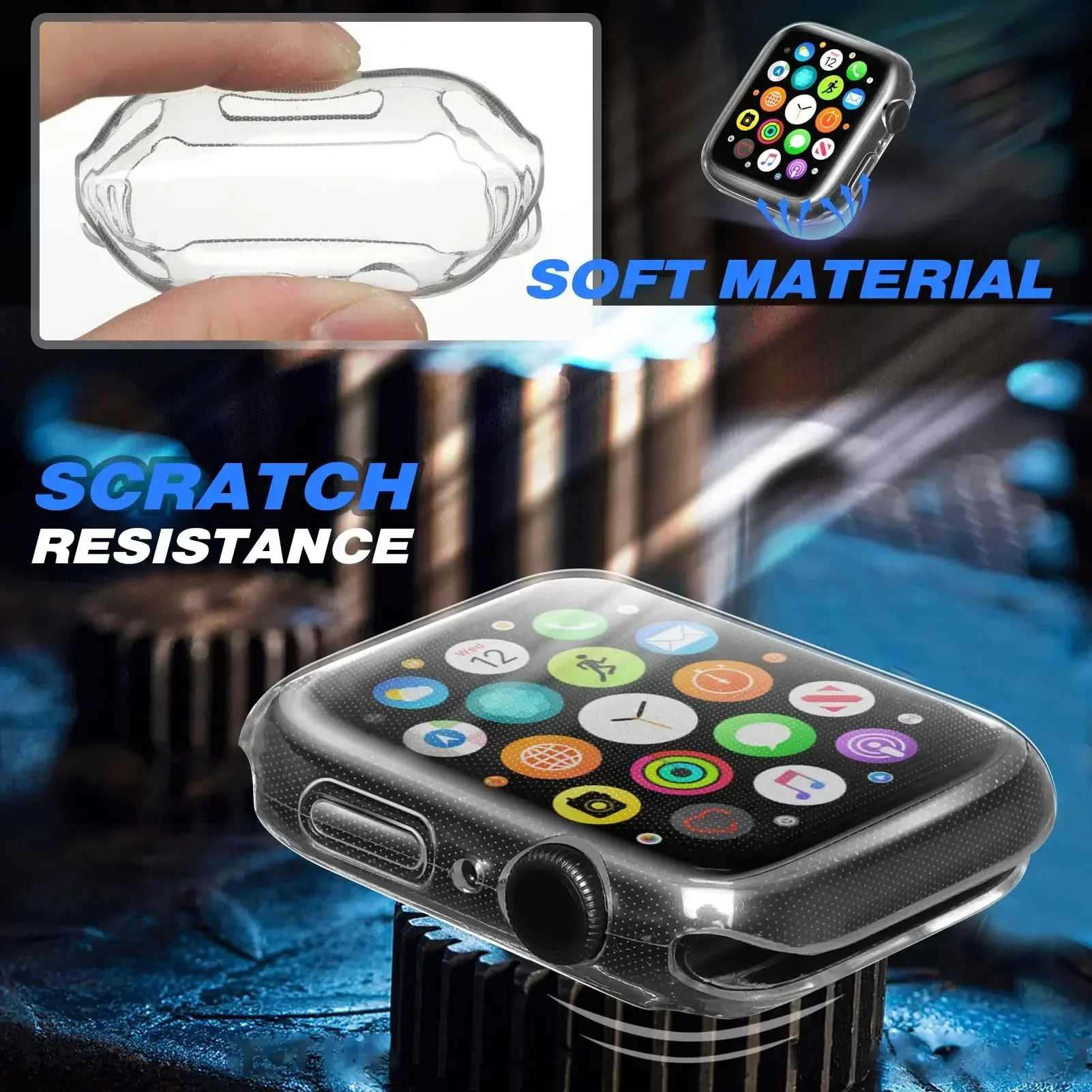 Cover For Apple Watch Case 44m - Smartwatch Watches For Girls 评论和价格