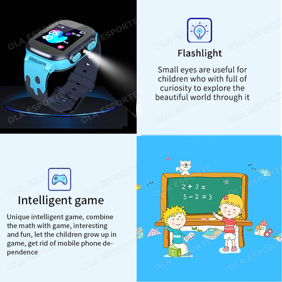 2025 New Kids Smart Watch Chil - Smartwatch Watches For Kid Boy With Gps 评论和价格