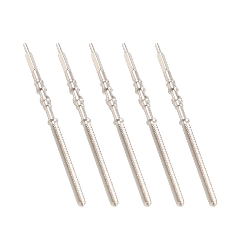 5Pcs Movement Watch Steel Stem - Watch Crown Stem 评论和价格