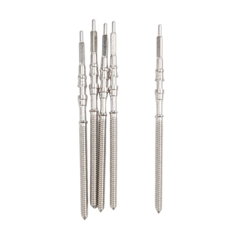 5Pcs Movement Watch Steel Stem - Watch Crown Stem 评论和价格