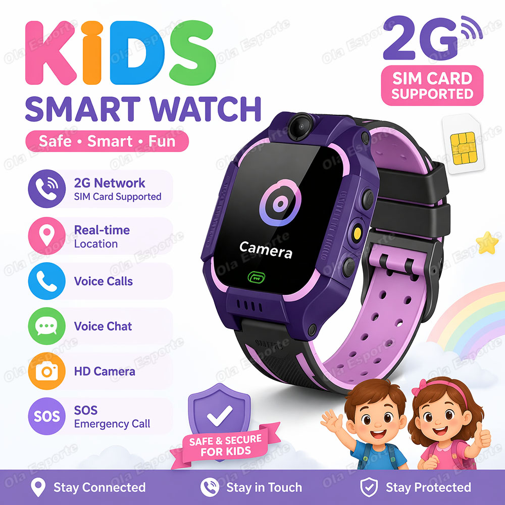 Kids Smart Watch SIM Card GPS  - Smartwatch Watches For Kid Boy With Gps 评论和价格