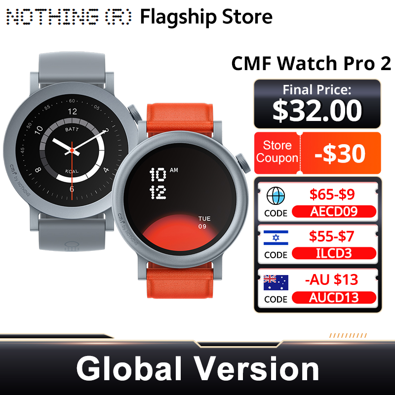 CMF by Nothing Global Version  - Heart Rate Gps Watch 评论和价格