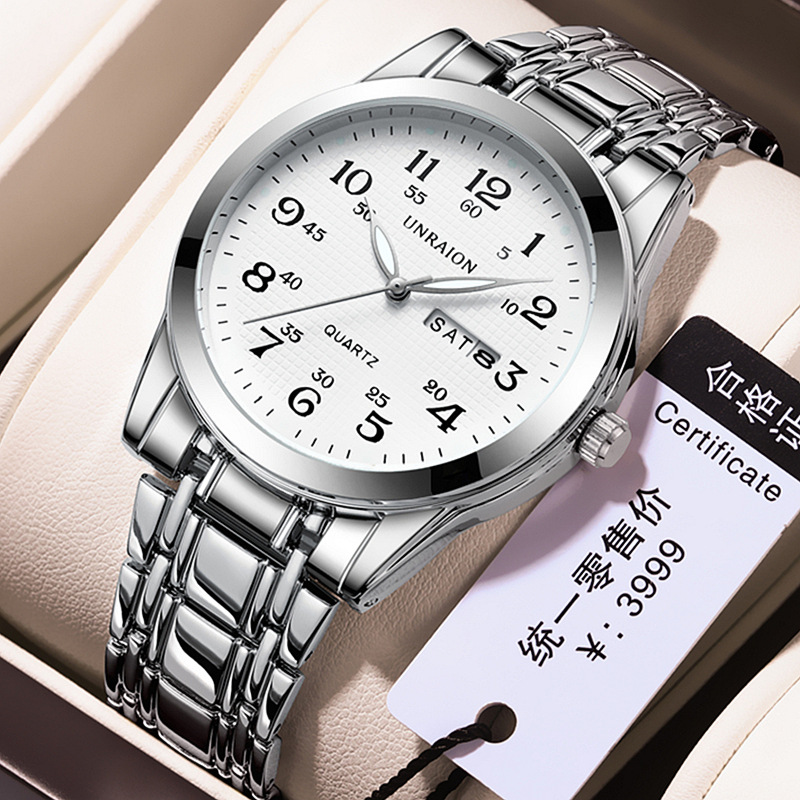 Men's Watch Casual Fashion Big - Watch Winder Single 评论和价格