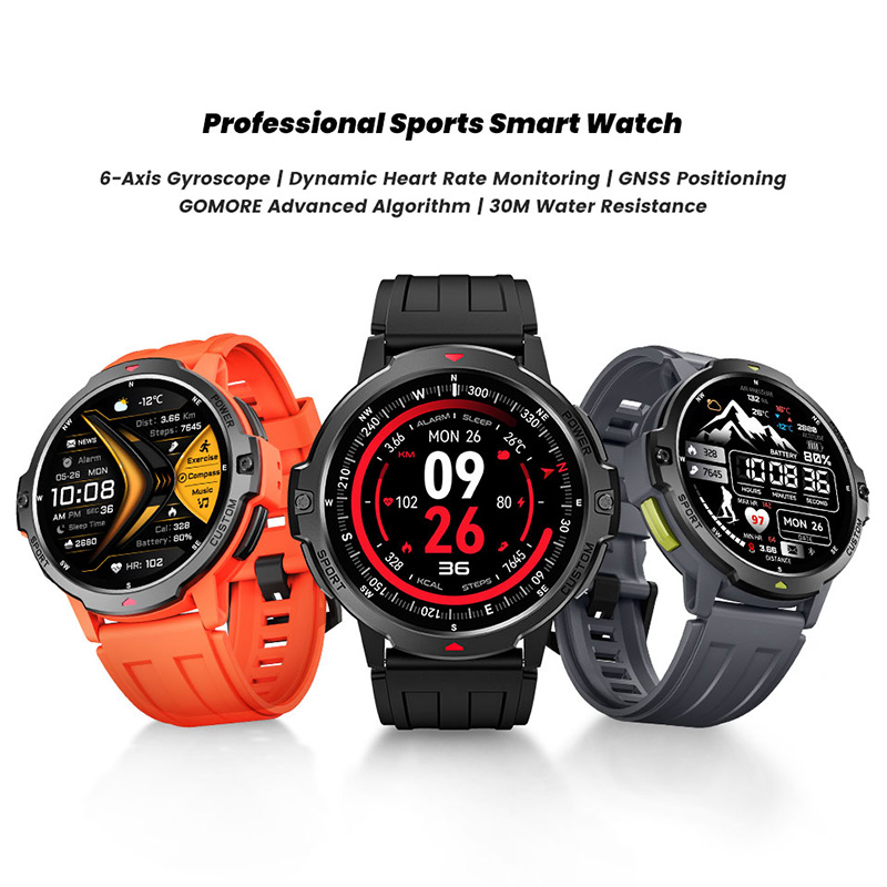 NEW 1.46 Inches Military GPS S - Timex Watches Smartwatch 评论和价格