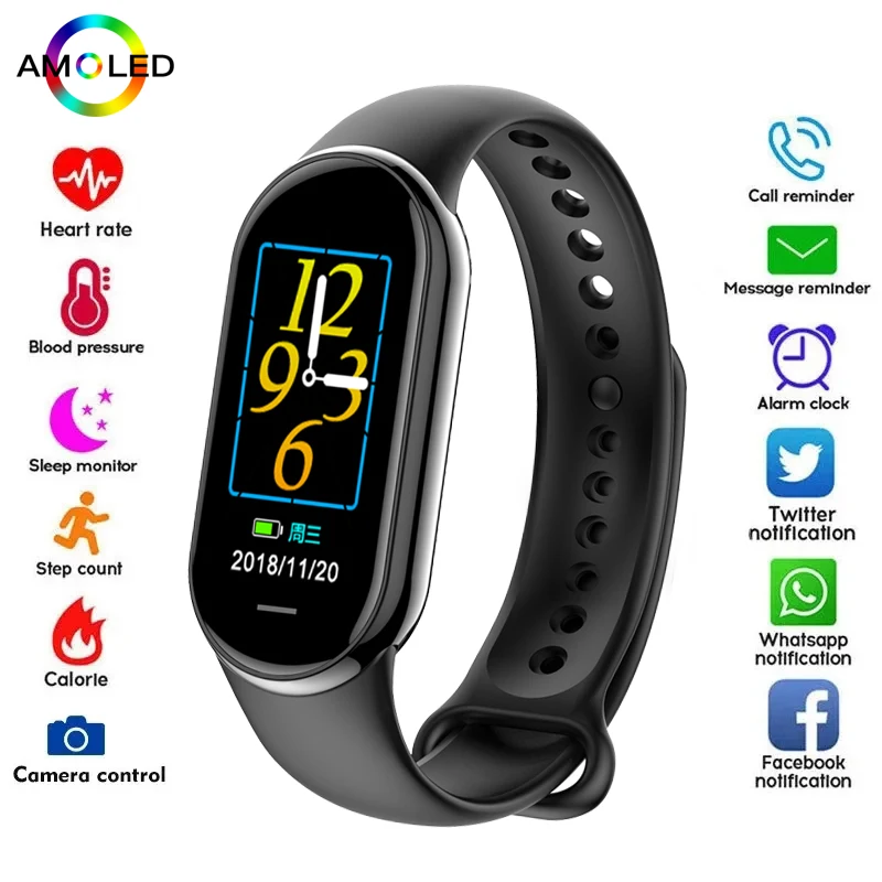 New Original Small M8 Band Sma - Smartwatch Watches For Girls 评论和价格