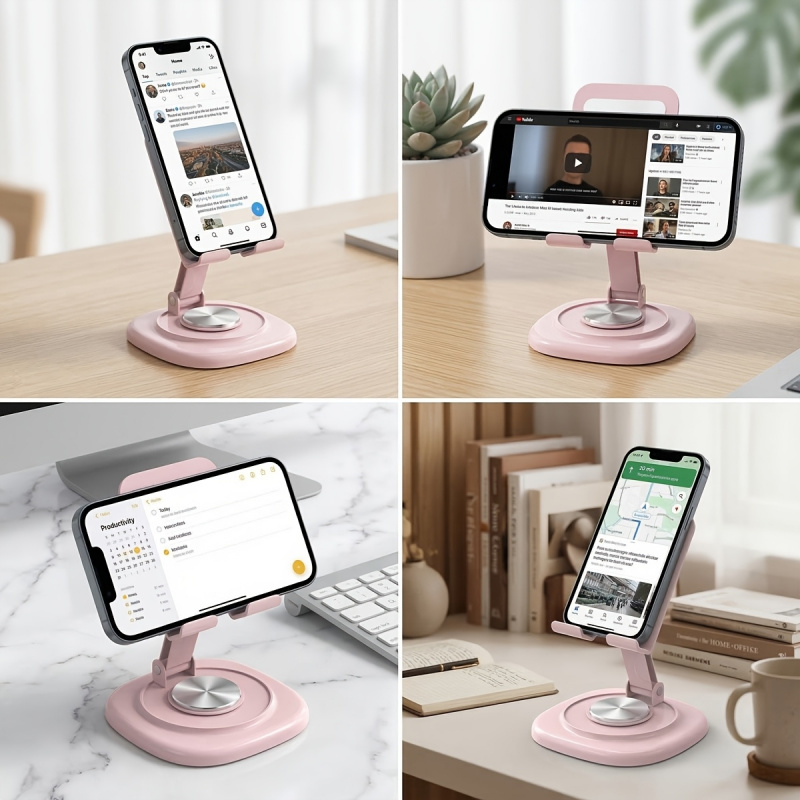 Macaron Desktop Metal Rotating - Watch Es 评论和价格