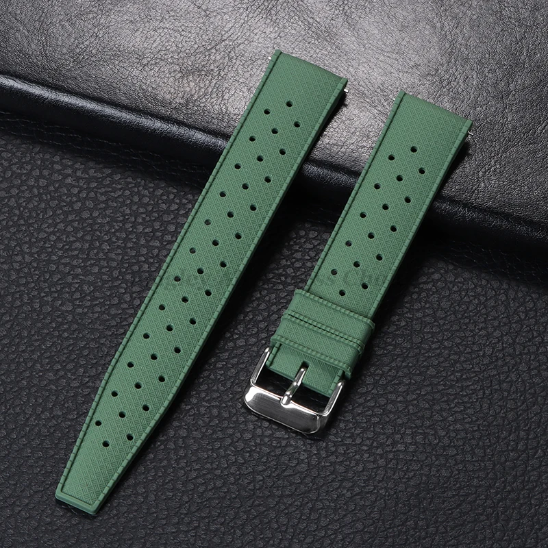 Tropical Silicone Watch Band Q - Citizen Watches Smartwatch 评论和价格