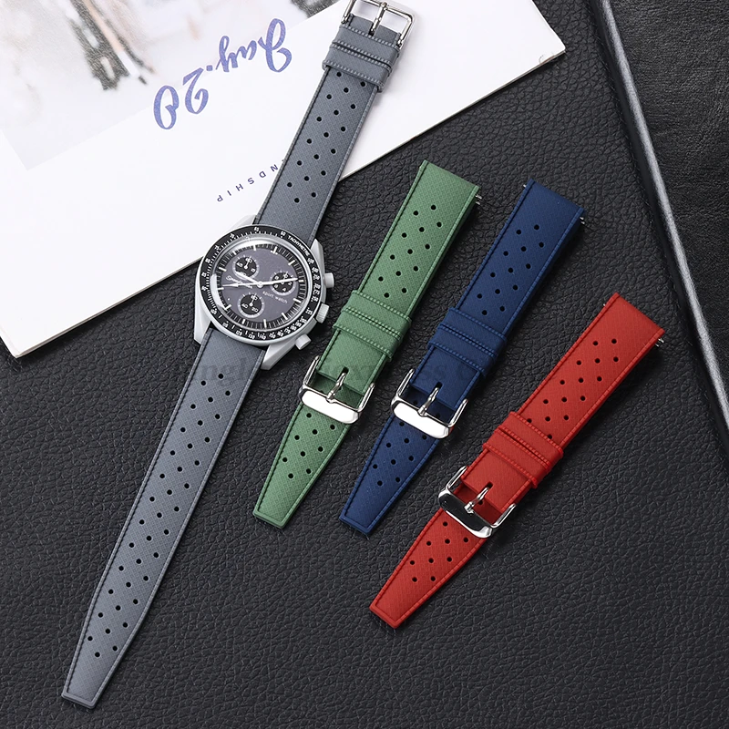 Tropical Silicone Watch Band Q - Citizen Watches Smartwatch 评论和价格