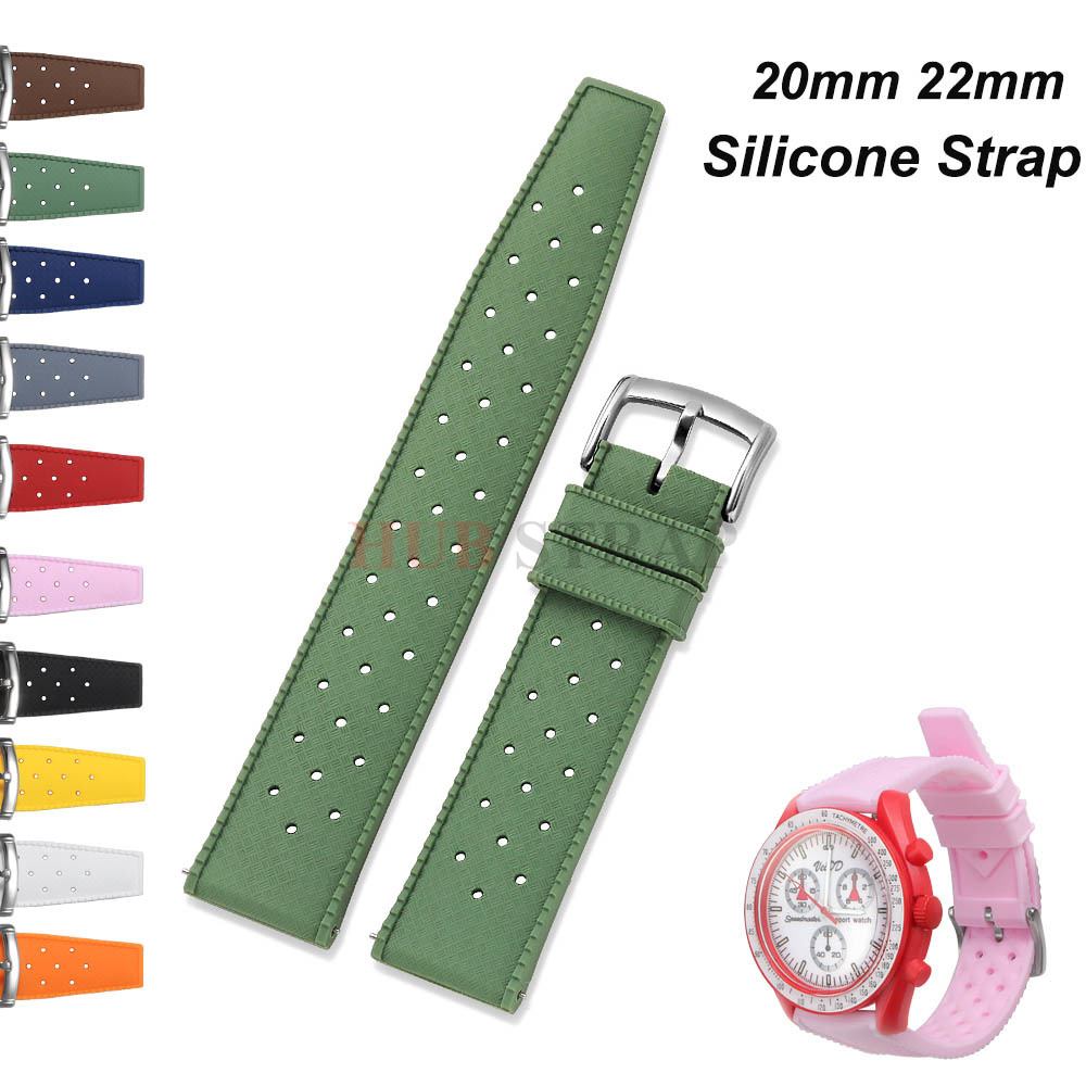 20mm 22mm Tropical Silicone Wa - Citizen Watches Smartwatch 评论和价格