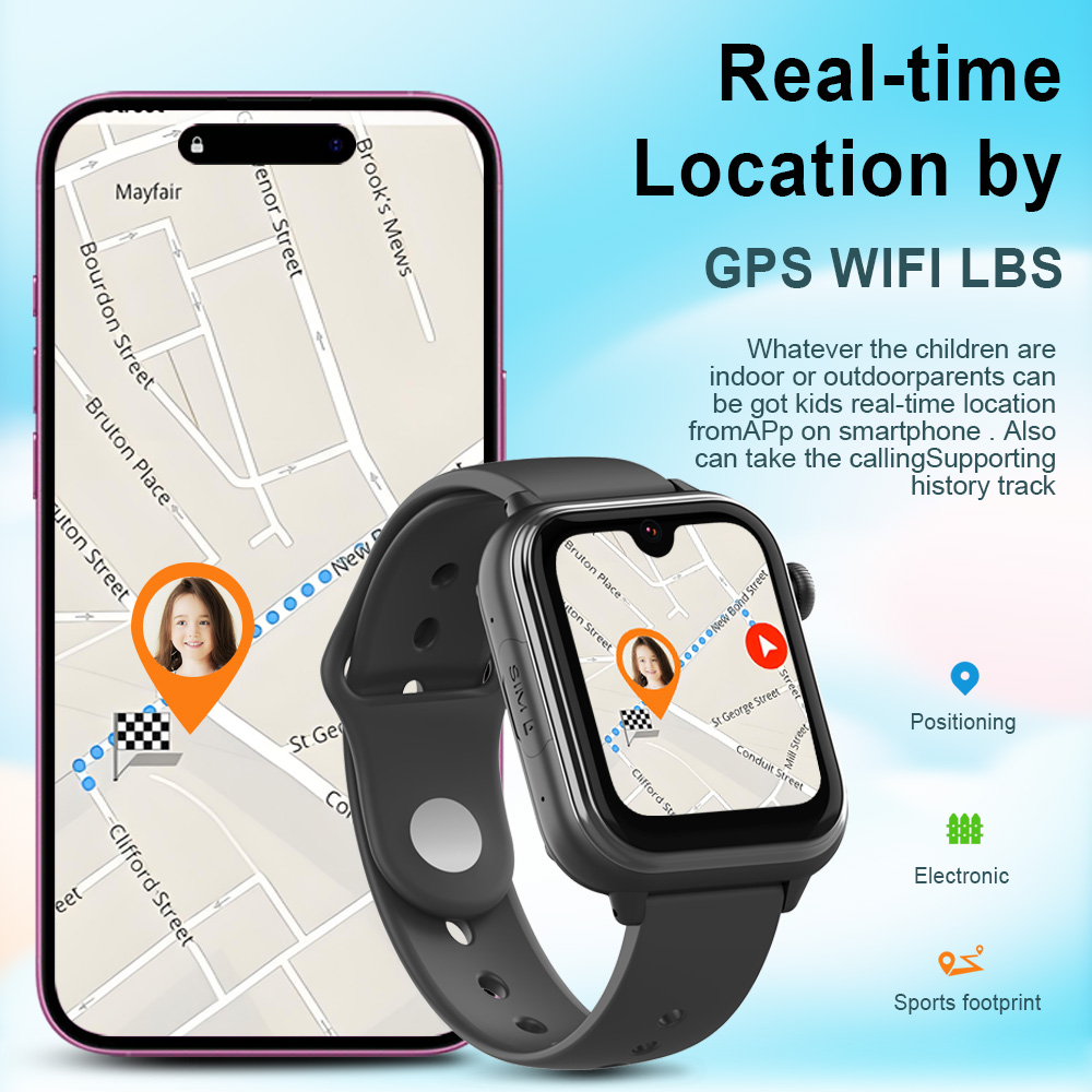 Wonlex KT37 GPS Smart Watch Ki - Heart Rate Gps Watch 评论和价格
