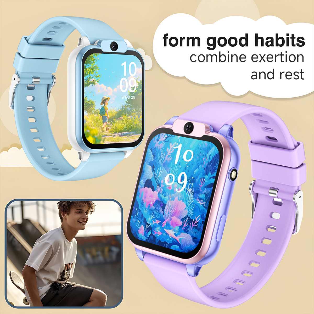 Children Smartwatch Study Part - Smartwatch Watches For Girls 评论和价格